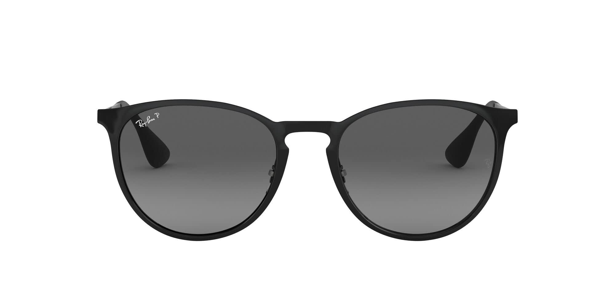 Ray-Ban Rb3539 Erika Metal Round Sunglasses in Black | Lyst