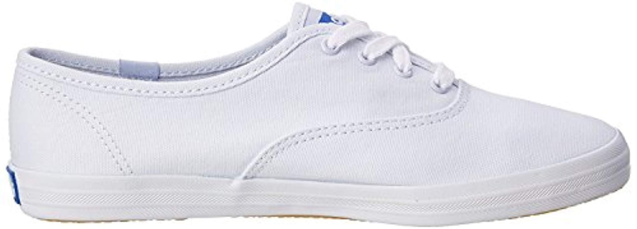 Keds Champion Original Leather Lace-up Sneaker, White Leather, 7.5 S Us ...
