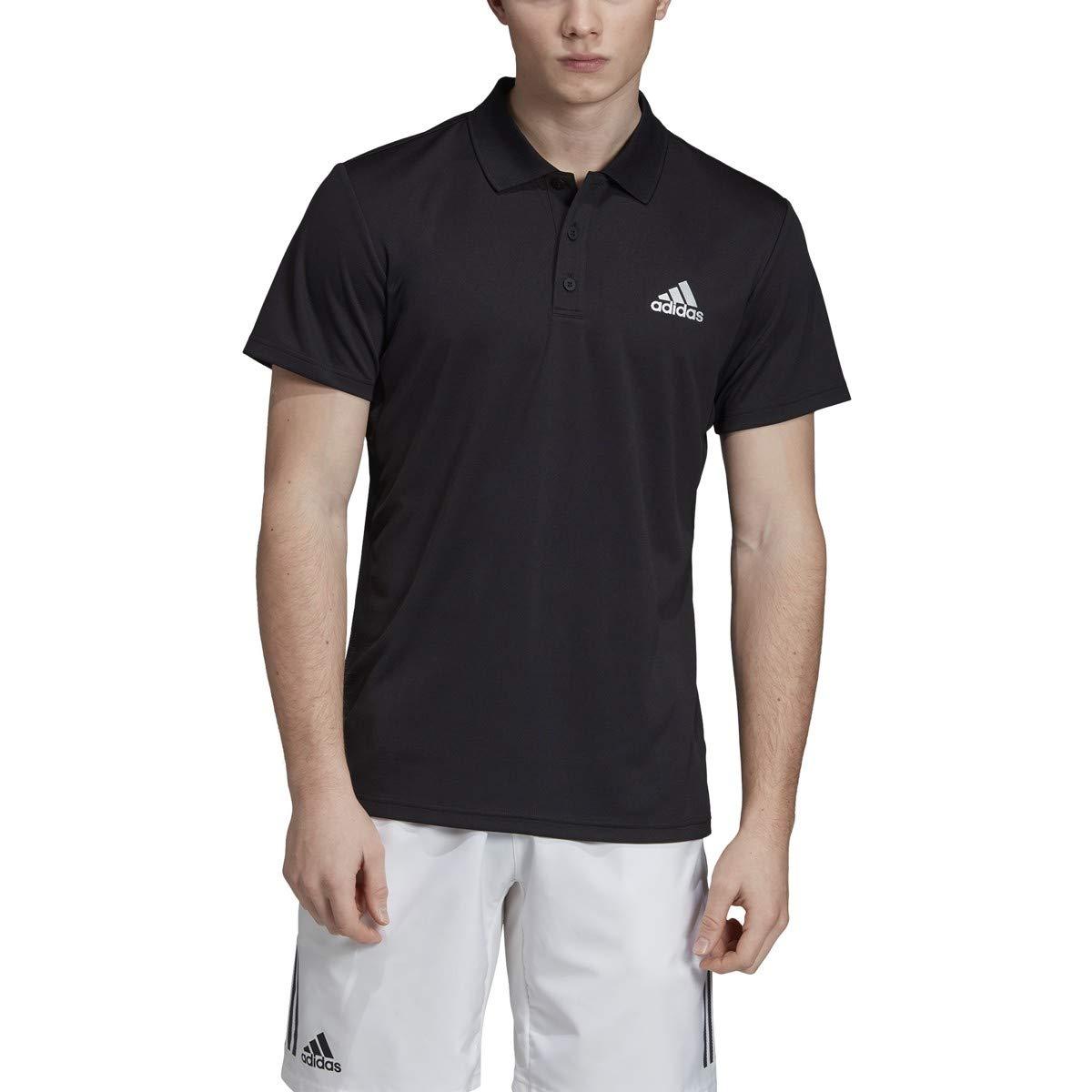 adidas Club Tennis Polo Shirt in Black for Men | Lyst