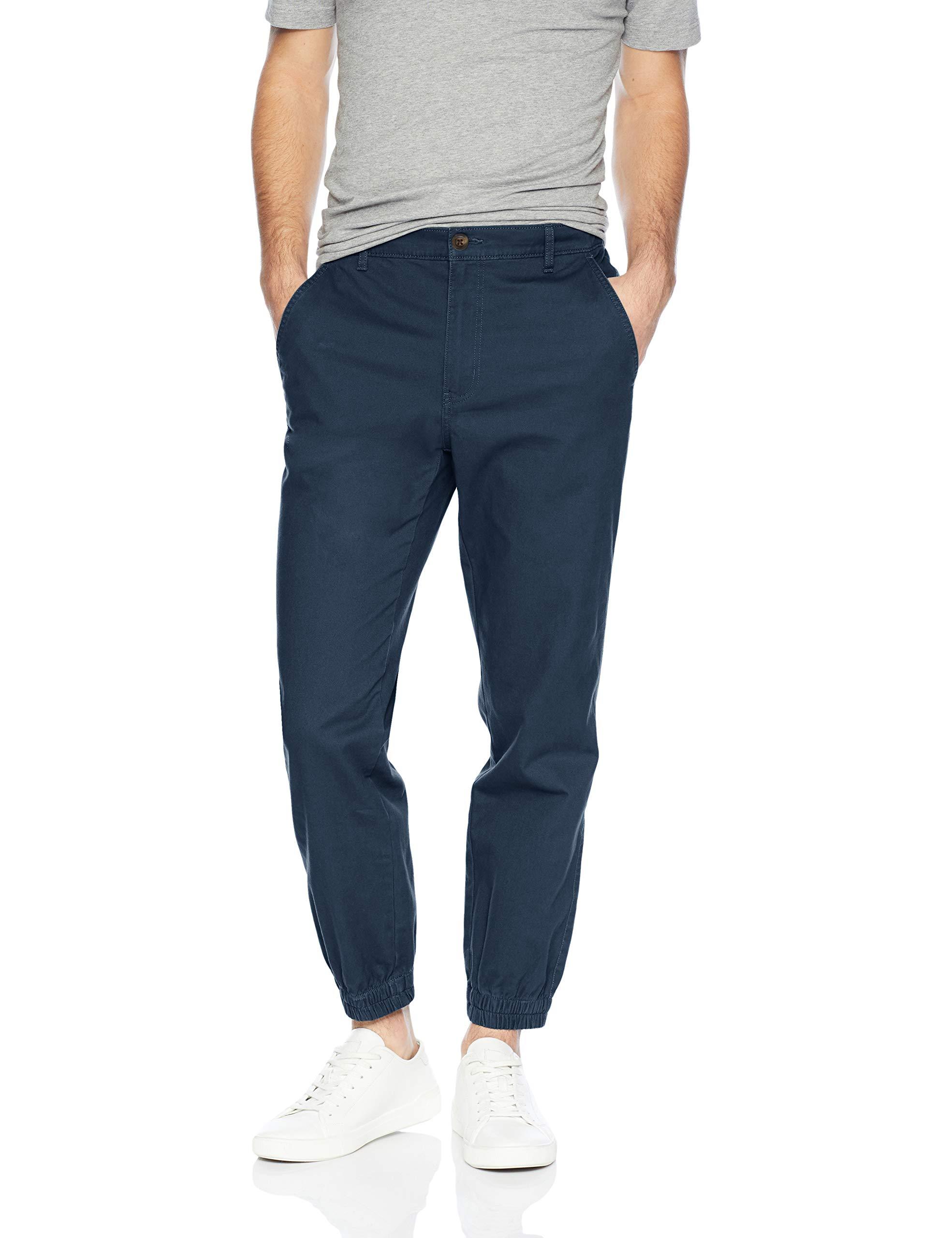 Amazon Essentials Straight-fit Jogger Pant in Navy (Blue) for Men - Lyst