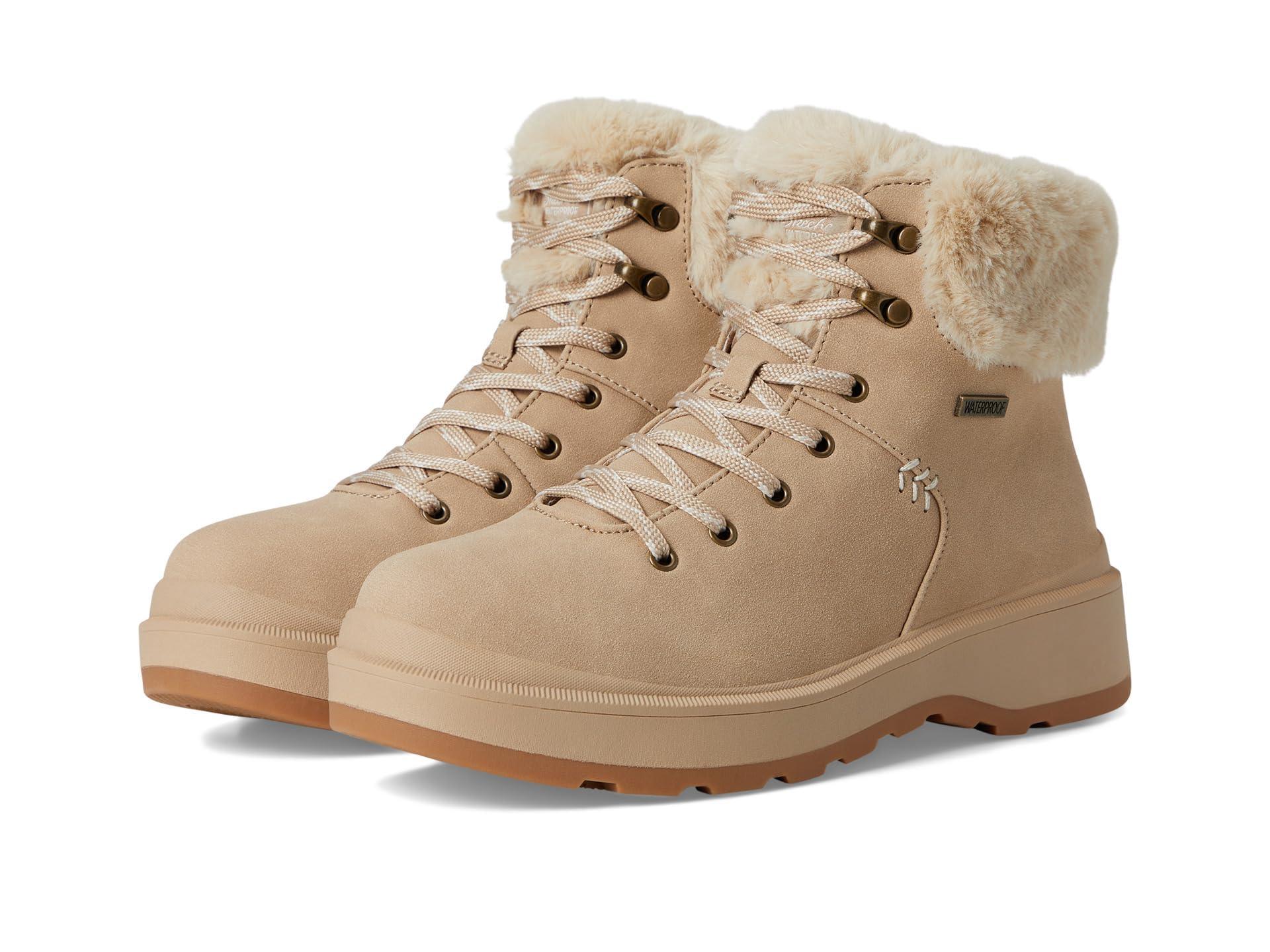 Skechers faux fur boots hot sale