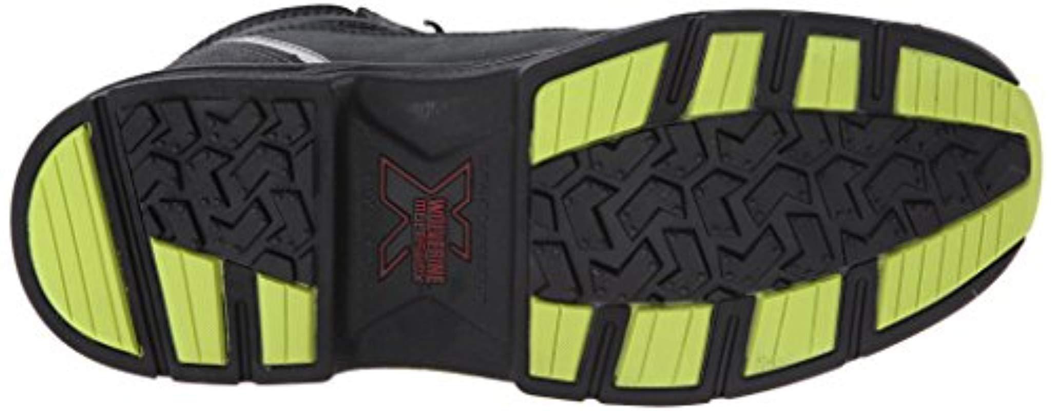 wolverine men's overman nano toe 6 inch wpf contour welt work boot