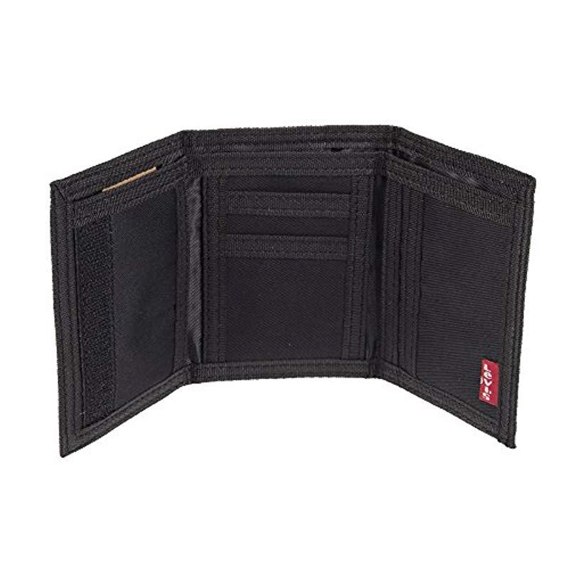 Levi's Men's Extra Capacity Slimfold Wallet, Black Slim, One Size -  Walmart.com
