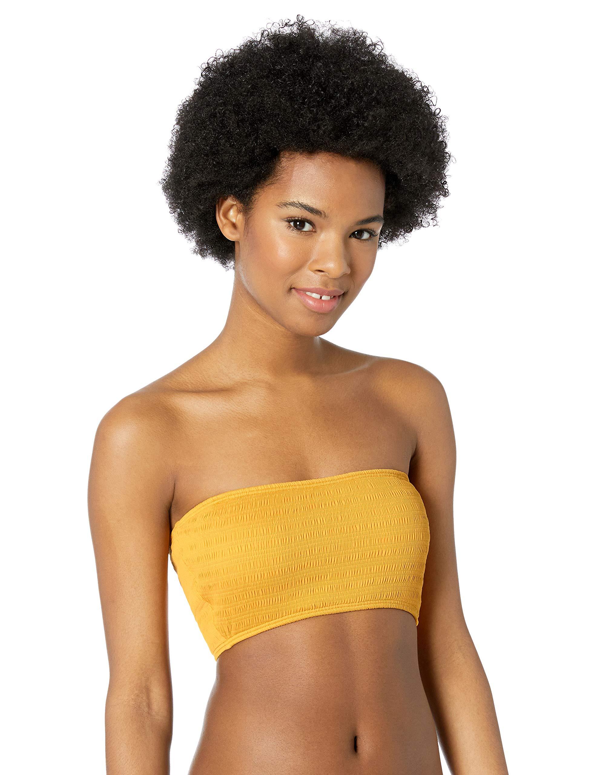 Billabong Sun Rise Sunny Tube Bikini Top In Yellow Lyst