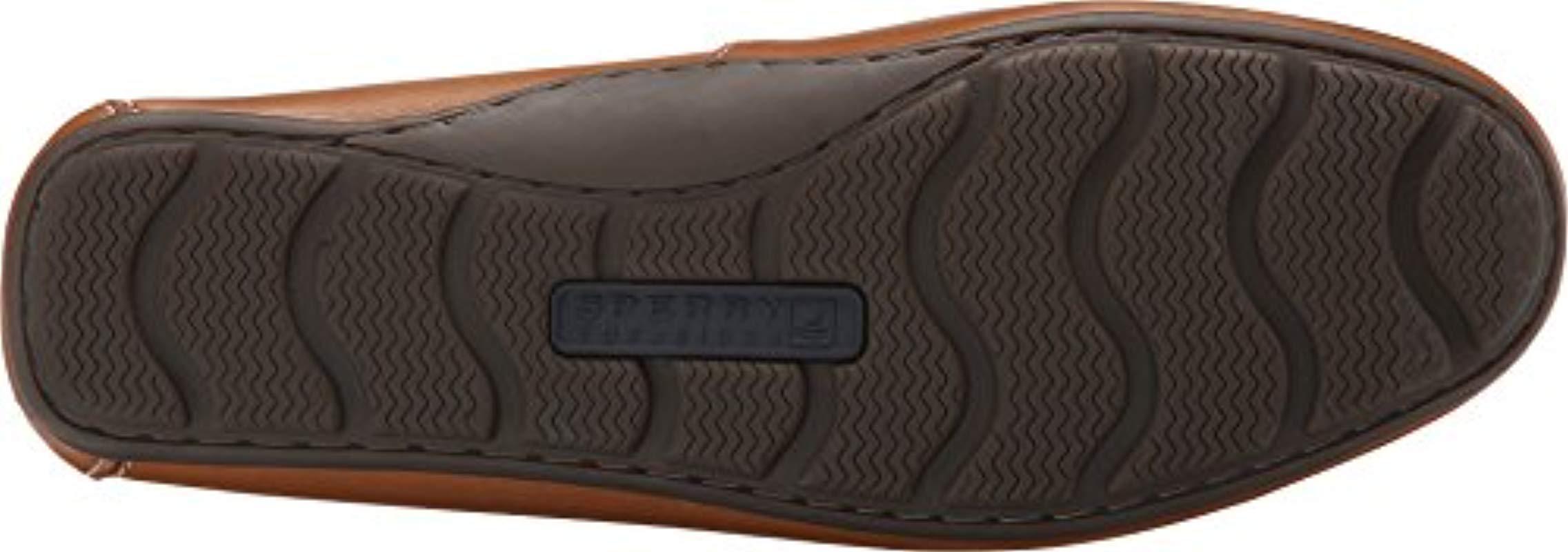 sperry wave driver tan