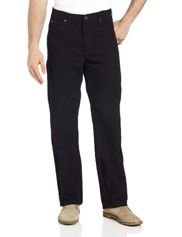 Dickies Cotton Relaxed Fit Straight-leg Duck Carpenter Jean in Black ...