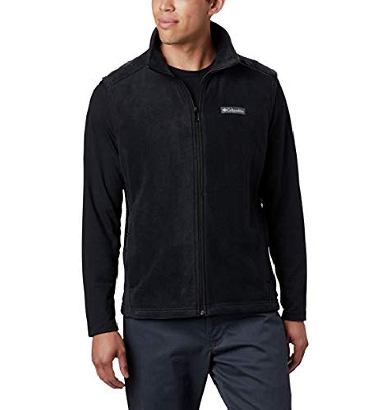 Columbia Fleece Vest in Black for Men Save 11 Lyst