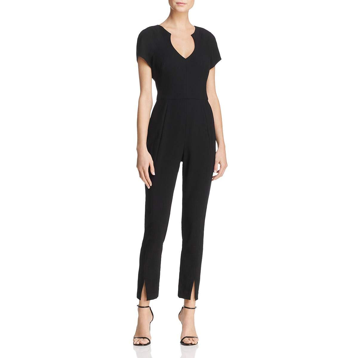 black halo noir jumpsuit