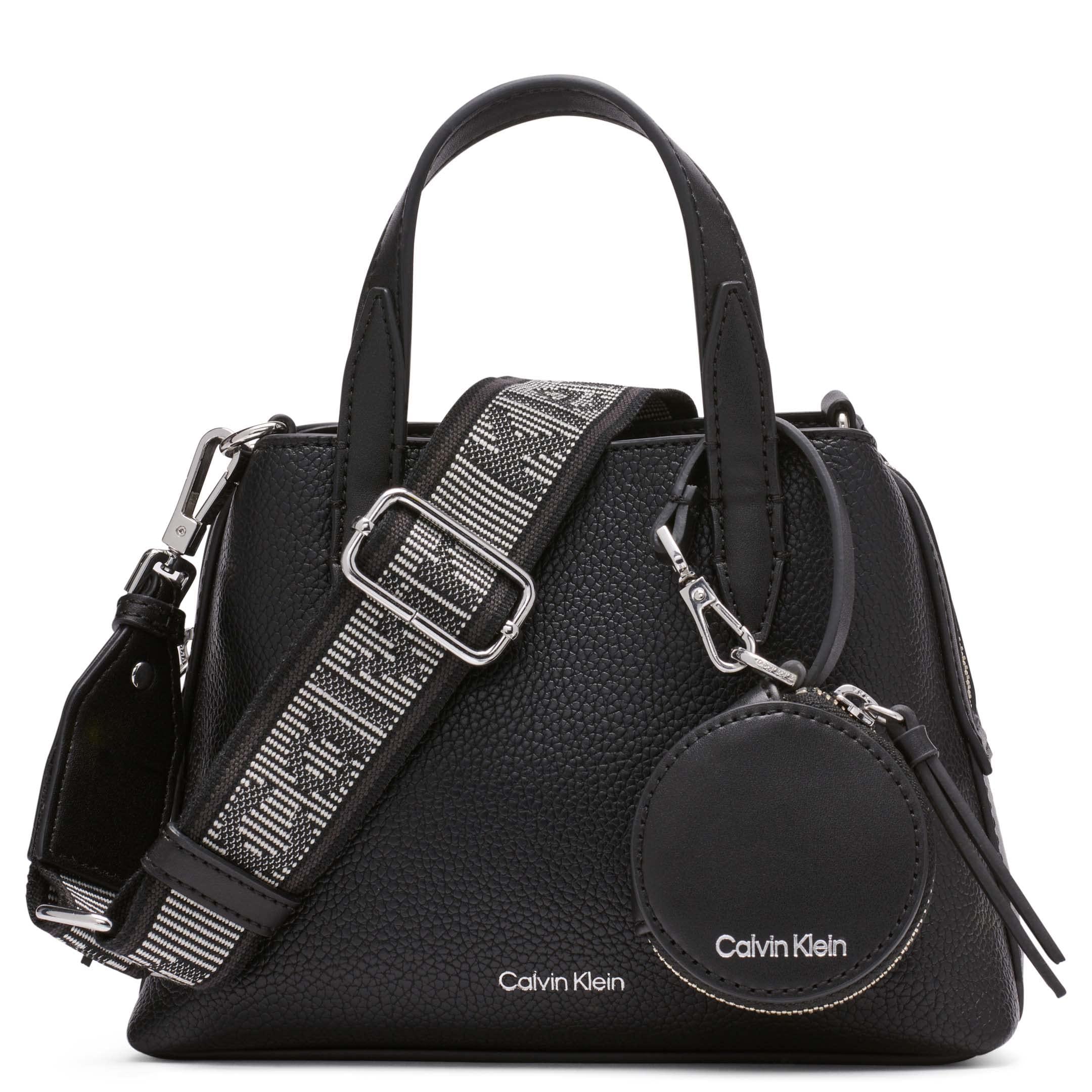Calvin Klein Millie 2 In 1 Triple Compartment Mini Satchel Crossbody in