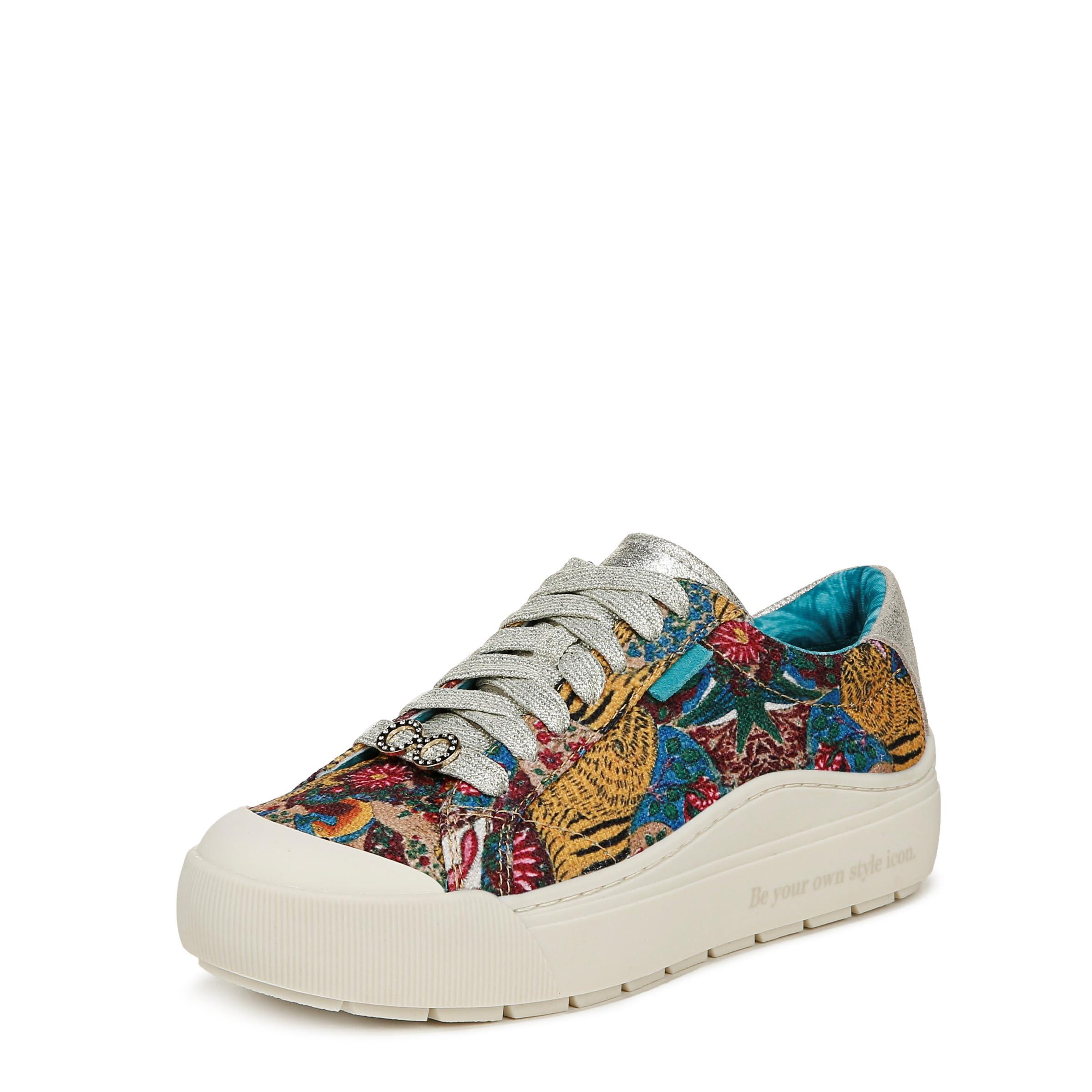 Scholls Scholl's X Iris Apfel S Time Off Sneaker Tiger
