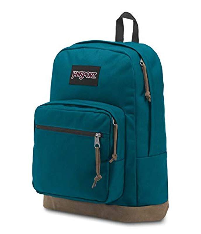 jansport teal backpack