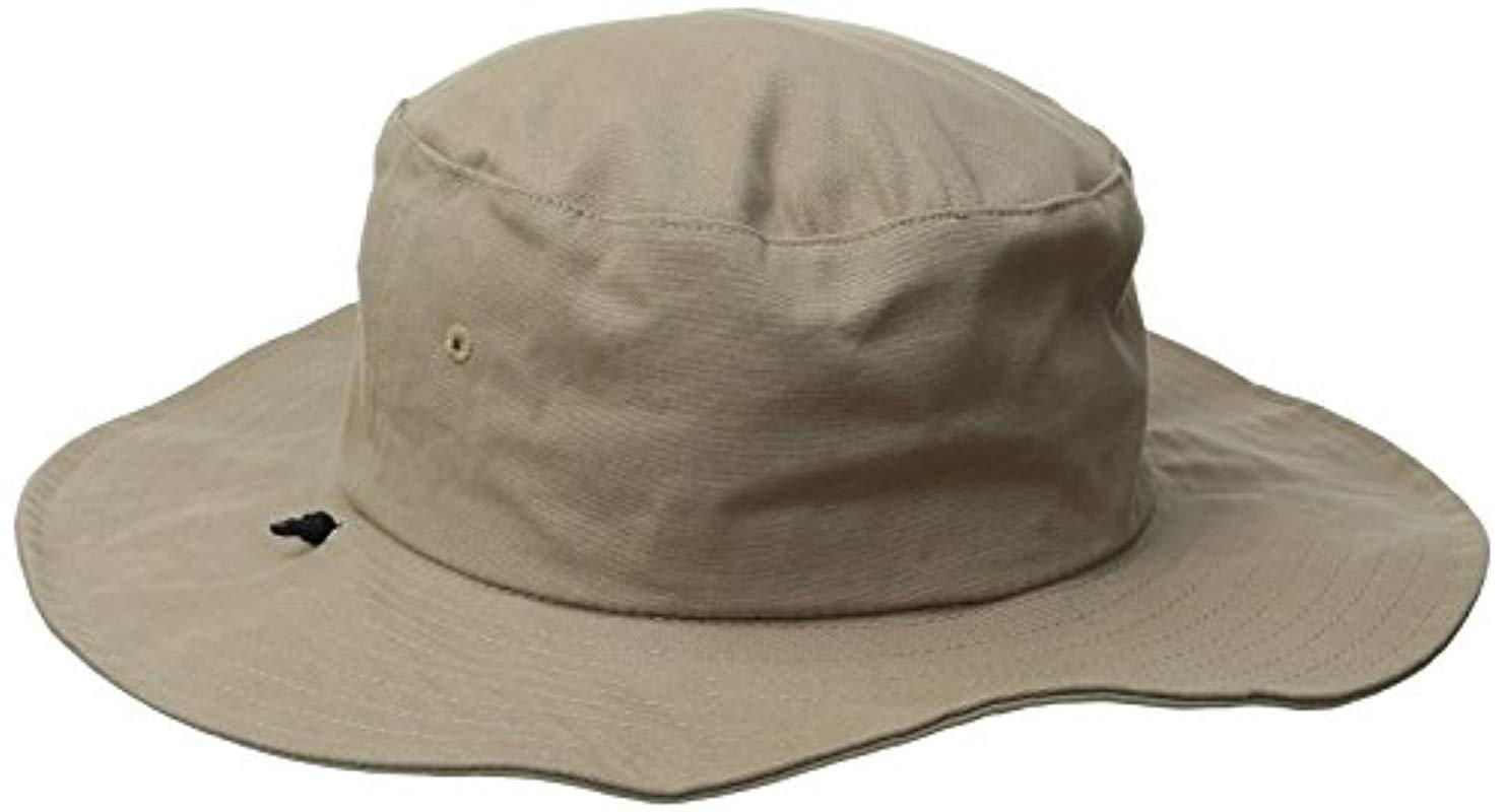 quiksilver men's bushmaster floppy sun beach hat