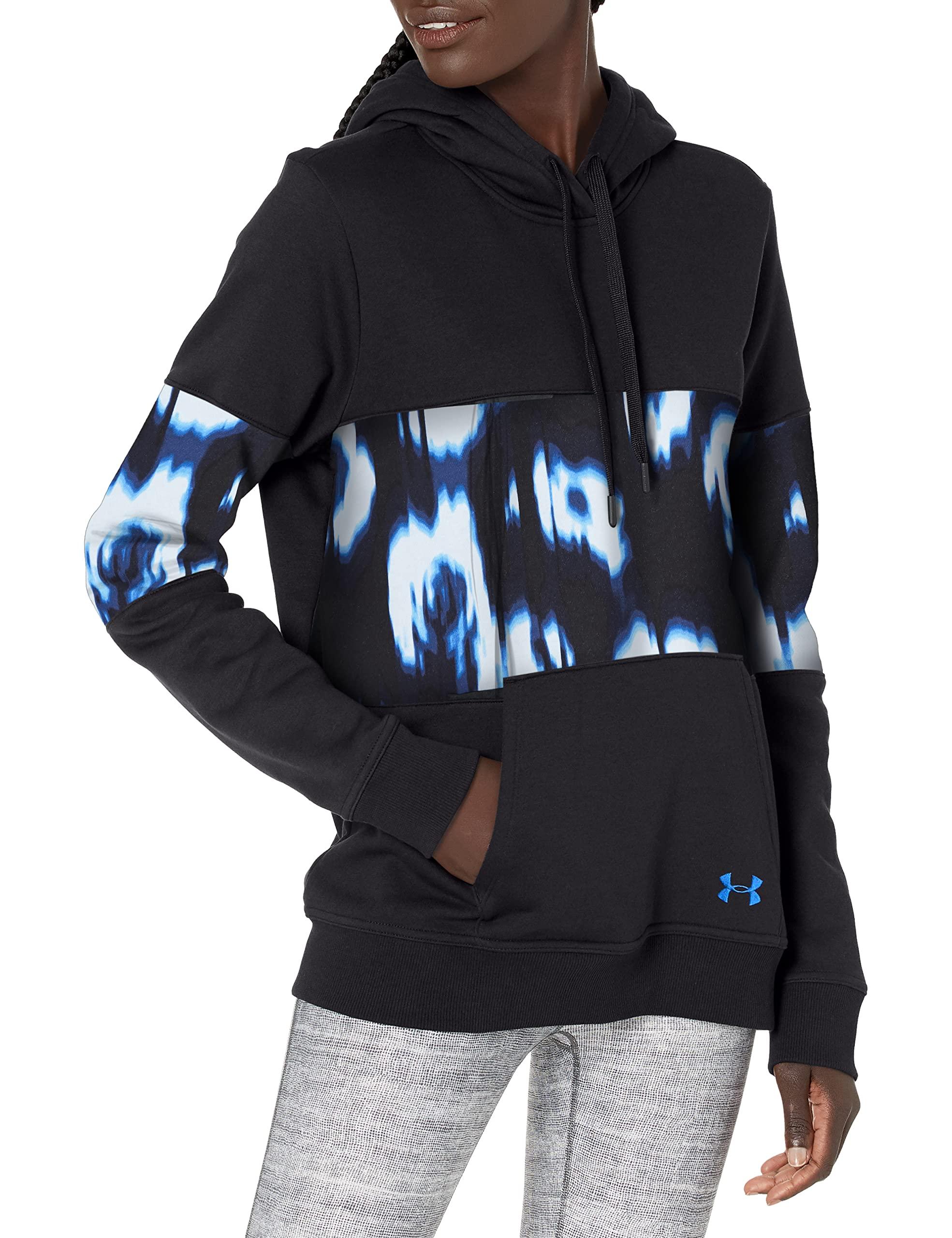 Under Armour Women's Standard Rival Fleece Pull-Over Hoodie, (647