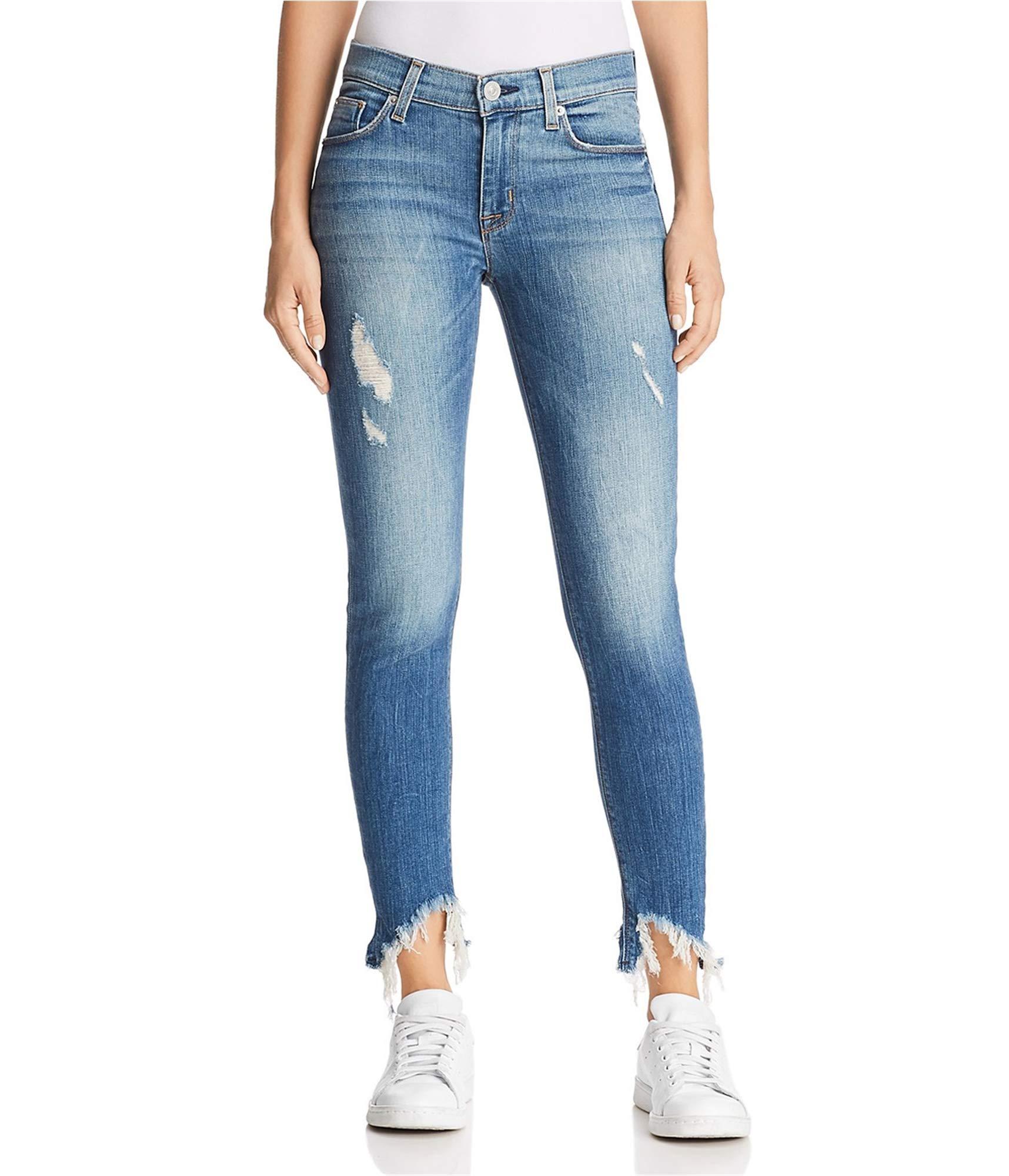 Hudson Jeans Womens Nico Midrise Super Skinny Ankle 5 Pocket Jean