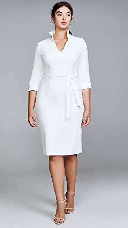 black halo madeline sheath dress