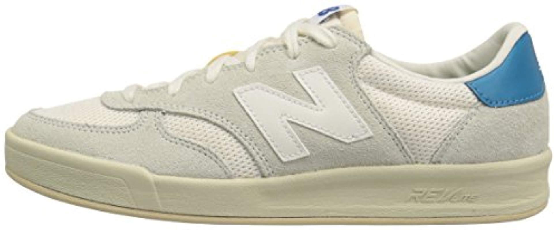 new balance crt300 court trainers in white crt300cl