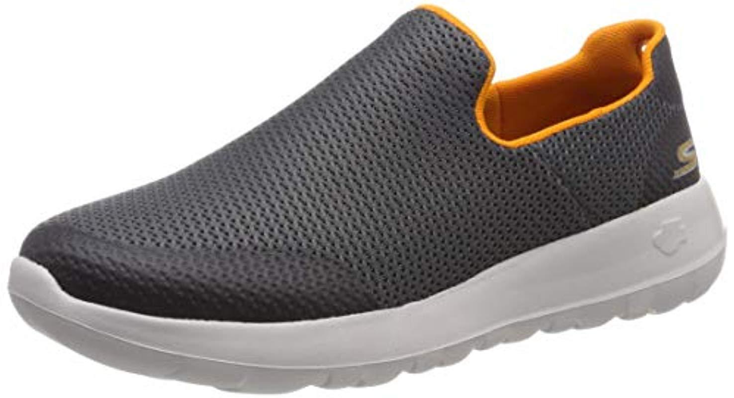 skechers go walk lite mens orange