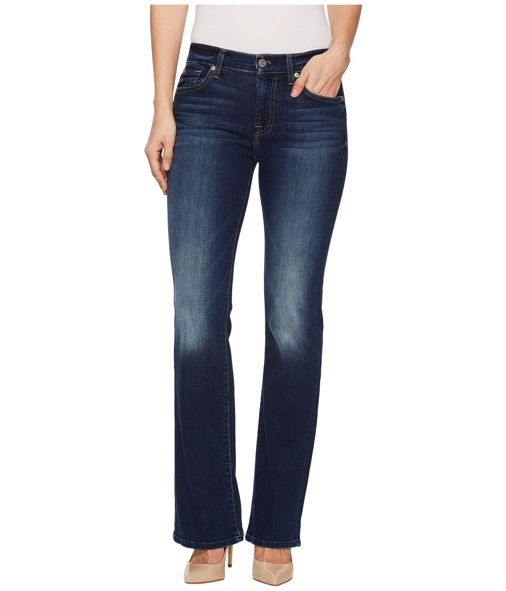 7 For All Mankind Tailorless Bootcut Jeans In Moreno in Blue | Lyst