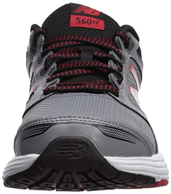 new balance men's 560v7 cushioning running shoe
