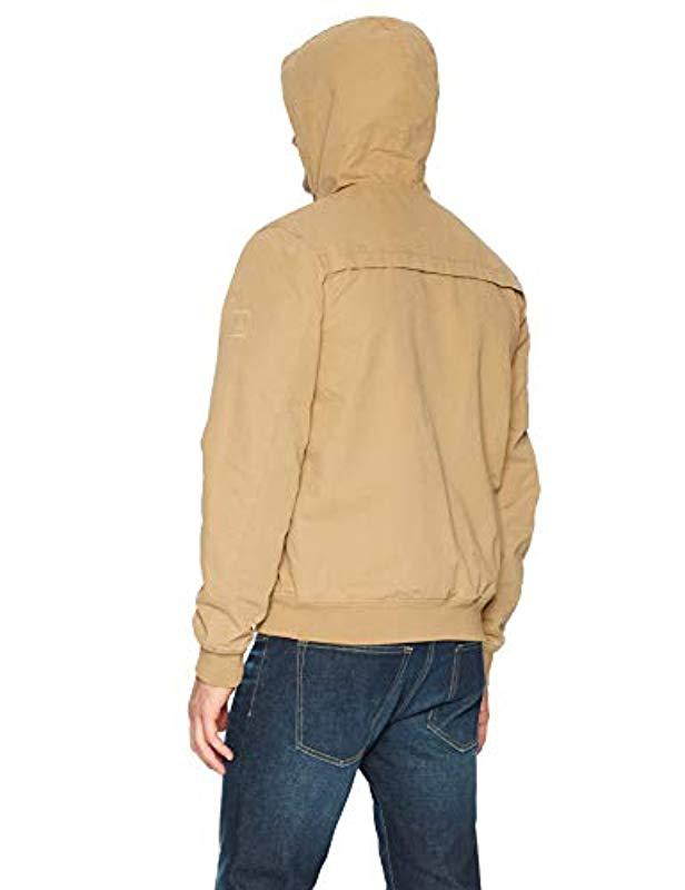 rvca hooded bomber