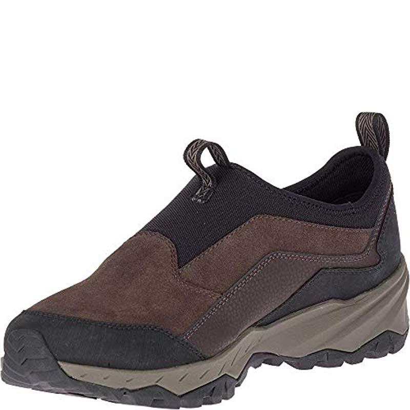 merrell men's icepack moc polar waterproof moccasin