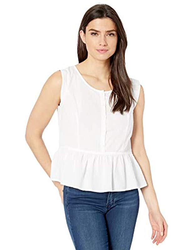 Levi's Renata Top in White - Lyst