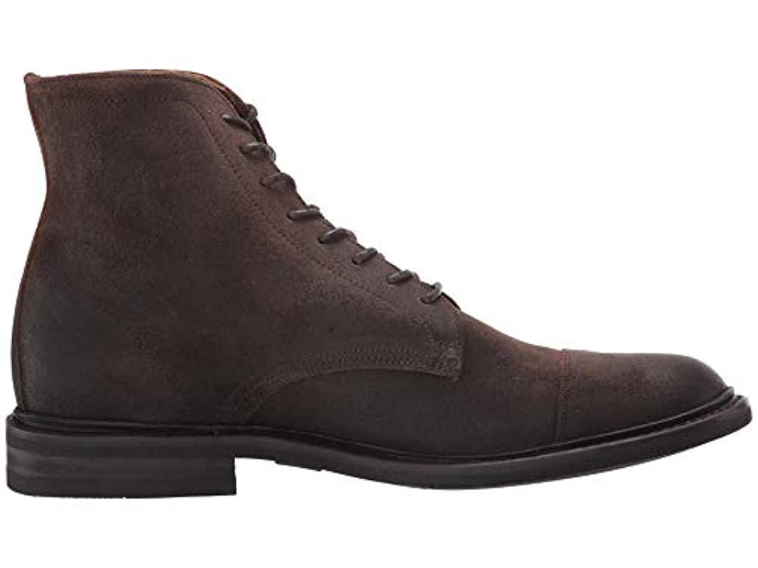frye men's seth cap toe lace up fashion boot