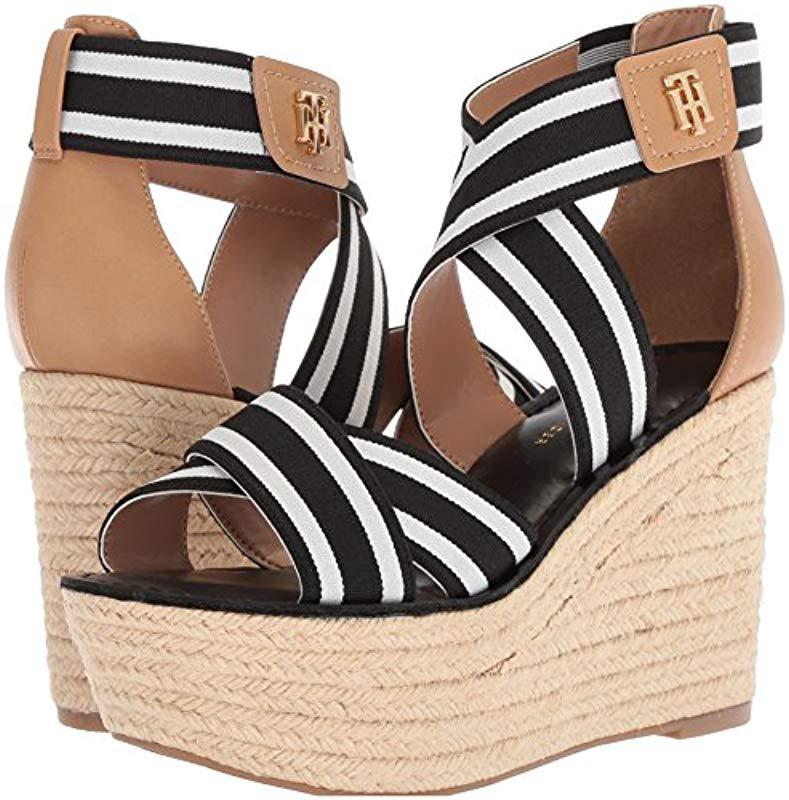 Tommy Theia Wedge Sandal in | Lyst