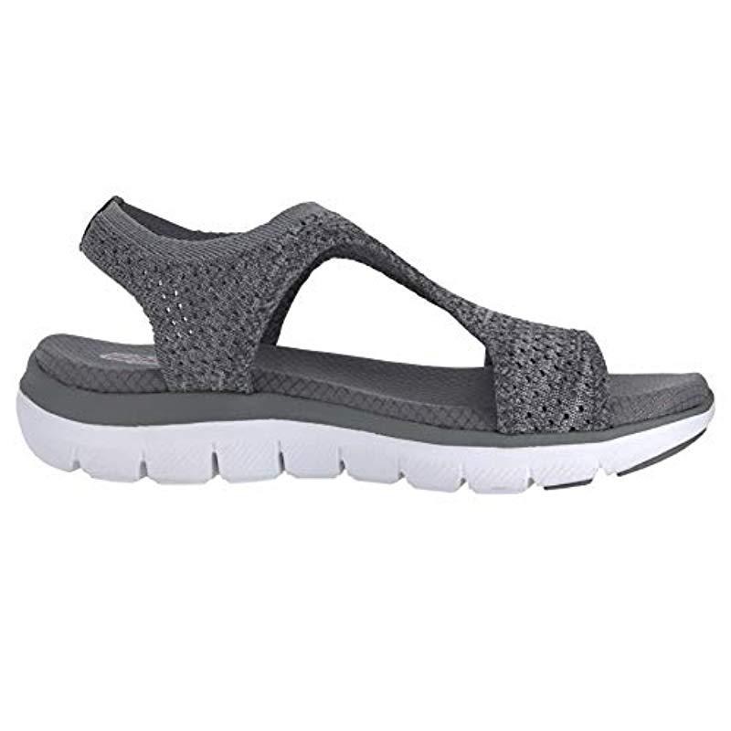 skechers women's flex appeal 2.0-deja vu sport sandal