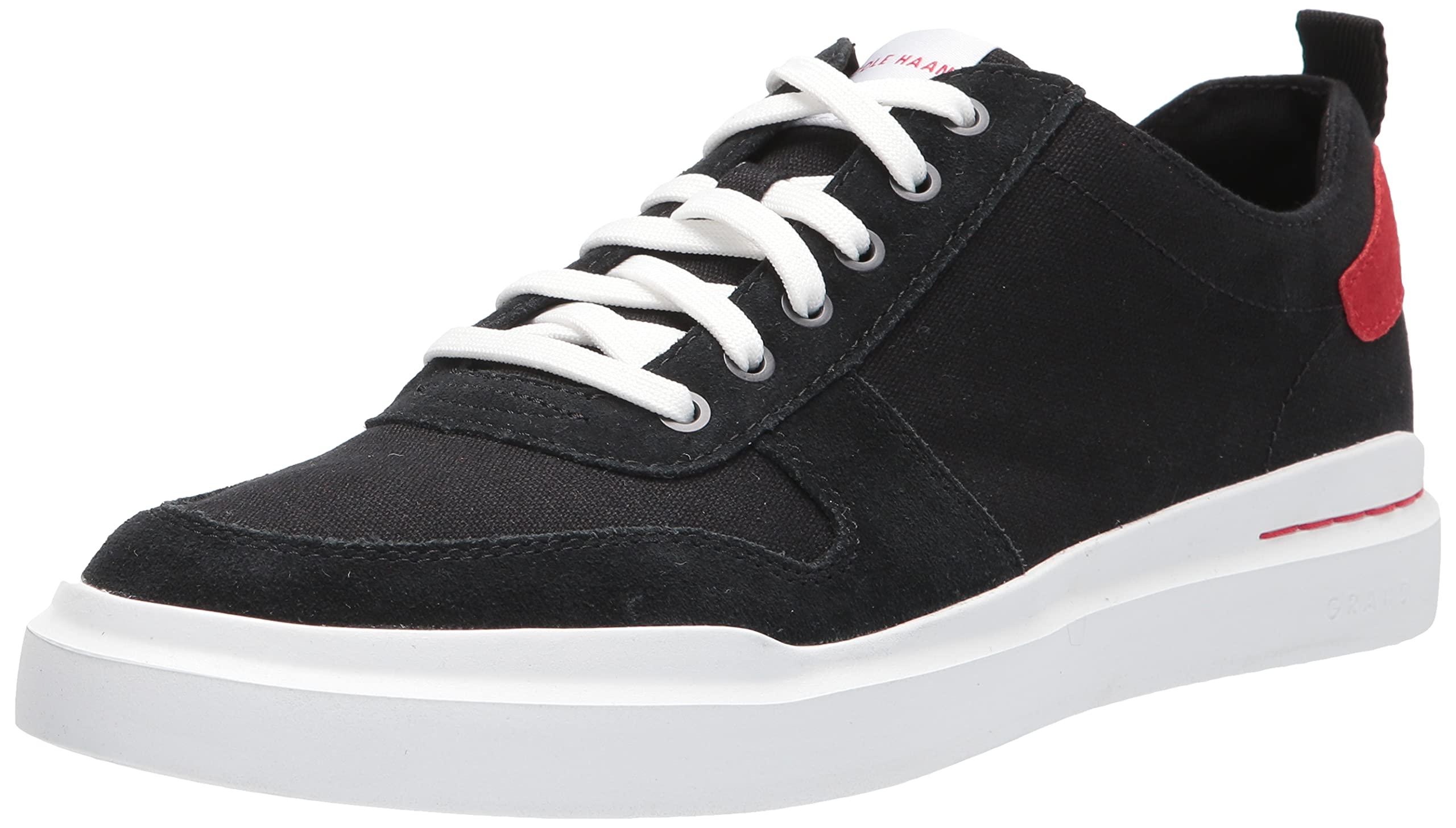 Cole Haan Grandpro Rally Canvas Court Sneaker in Black for Men Lyst Cole Haan Grandpro Rally Canvas Court Sneaker in Black for Men Lyst
