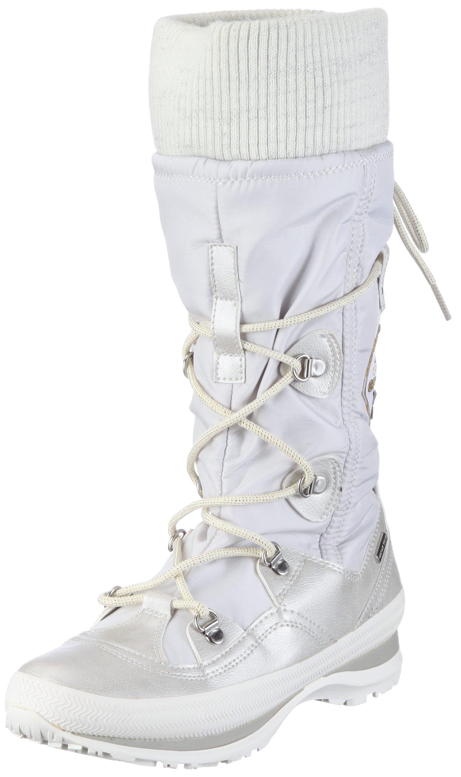 Geox Donna Wintry Stiv Wp C Flat Boot,white,41 Eu/10.5 M Us | Lyst