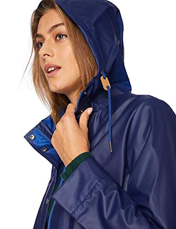 faux leather anorak