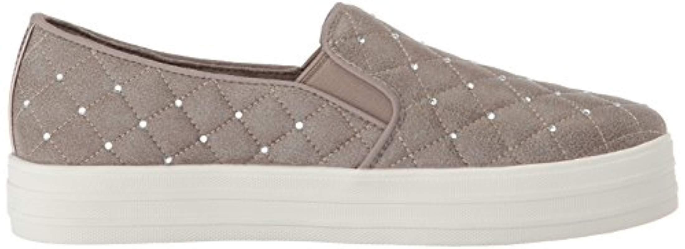 skechers quilted slip on sneakers