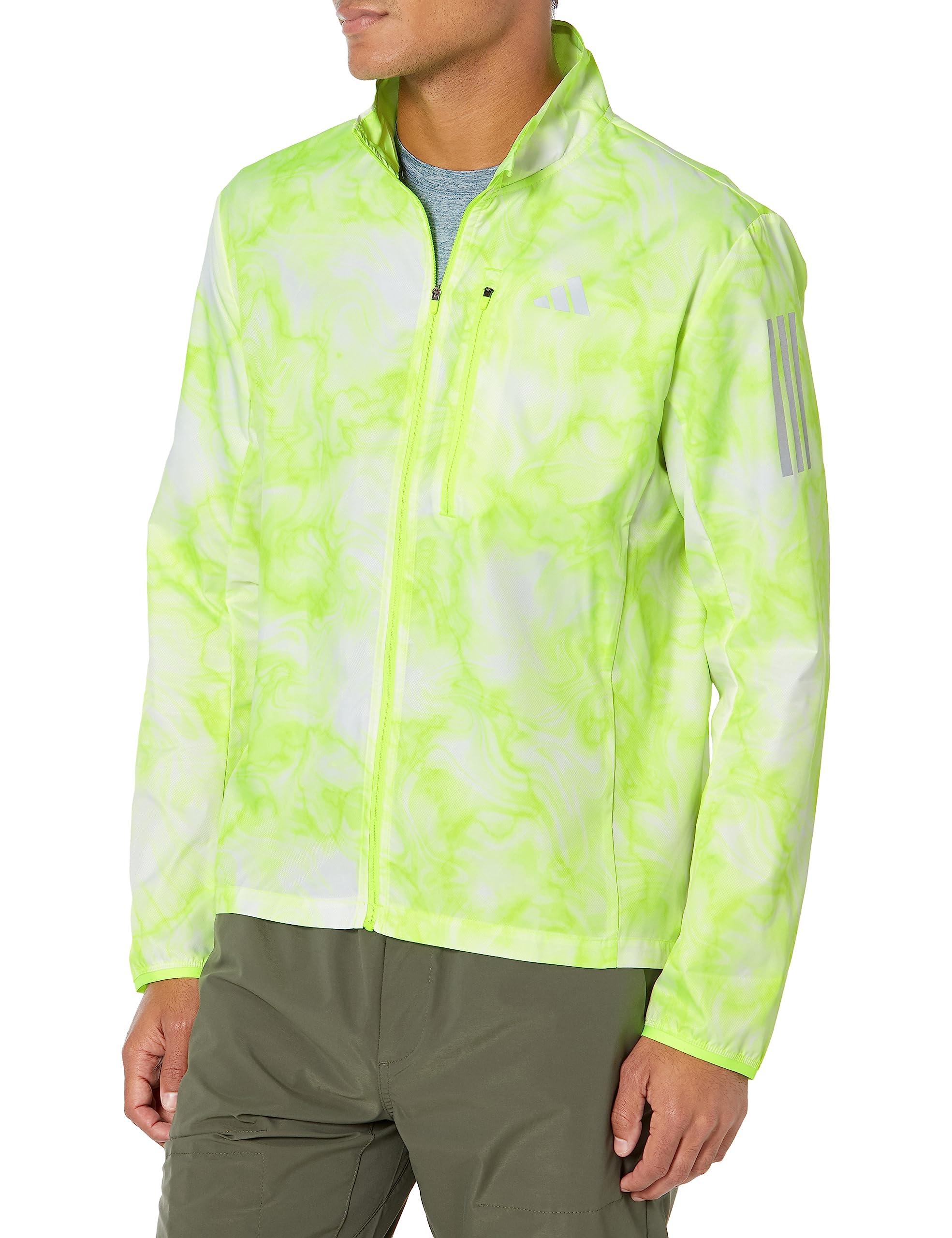 adidas Own The Run Jacket in Green for Men | Lyst