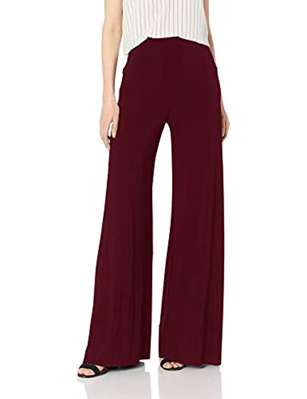 Lyst - Norma Kamali Elephant Pant in Red