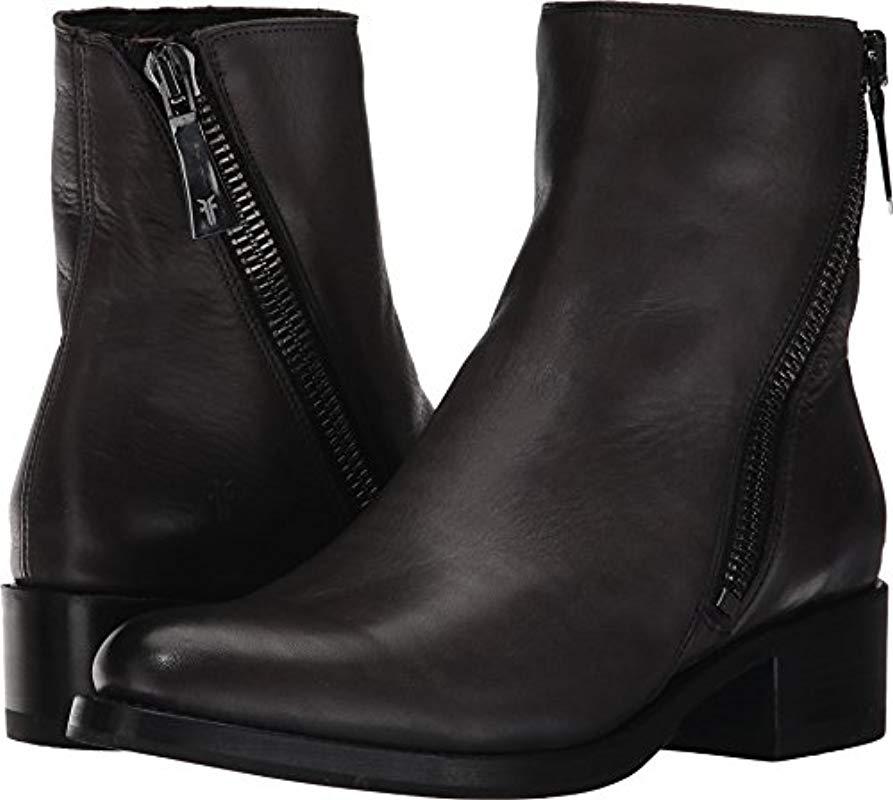 demi zip bootie