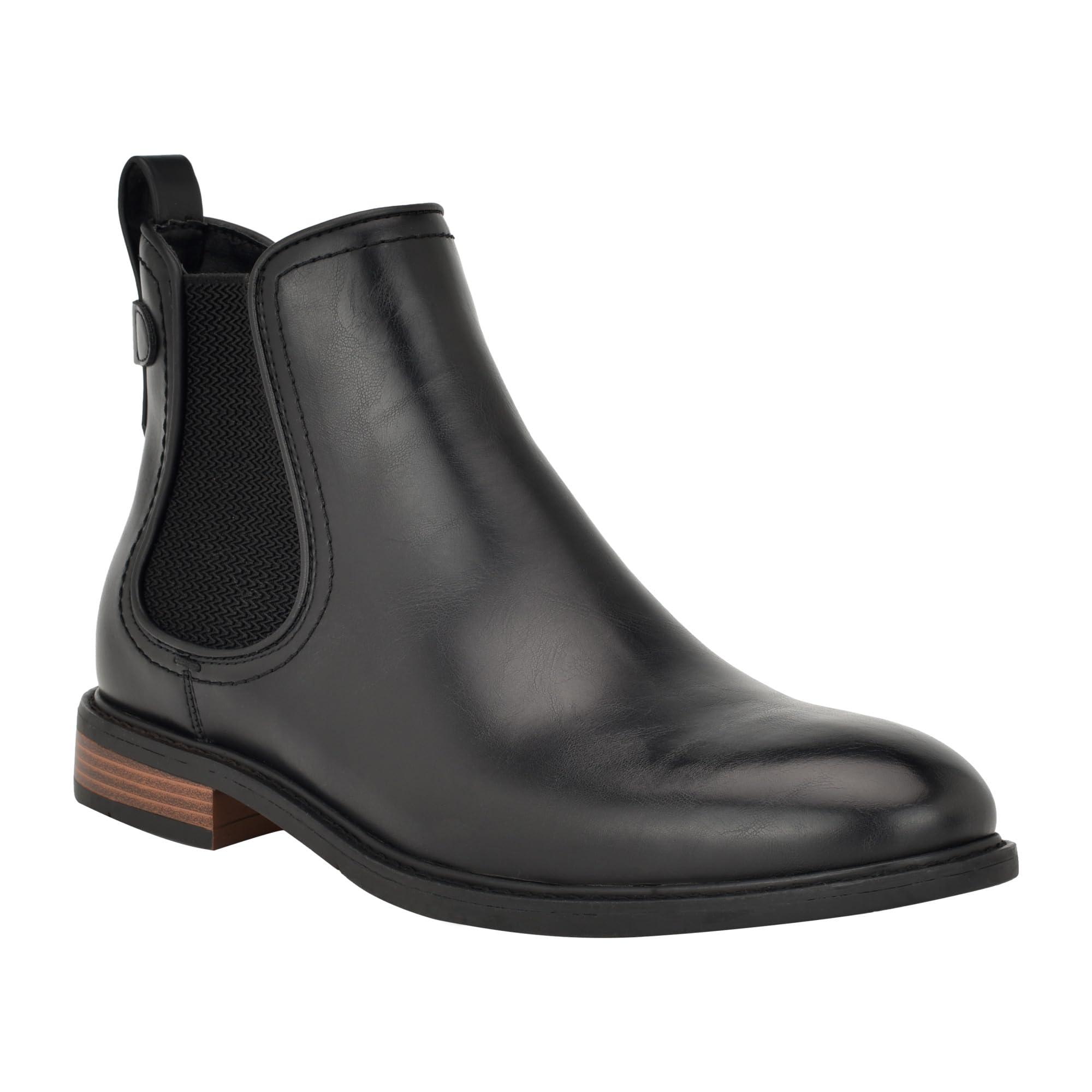 Tommy Hilfiger Vitus Pull On Chelsea Boots in Black for Men | Lyst