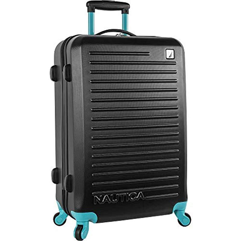 nautica hard shell suitcase