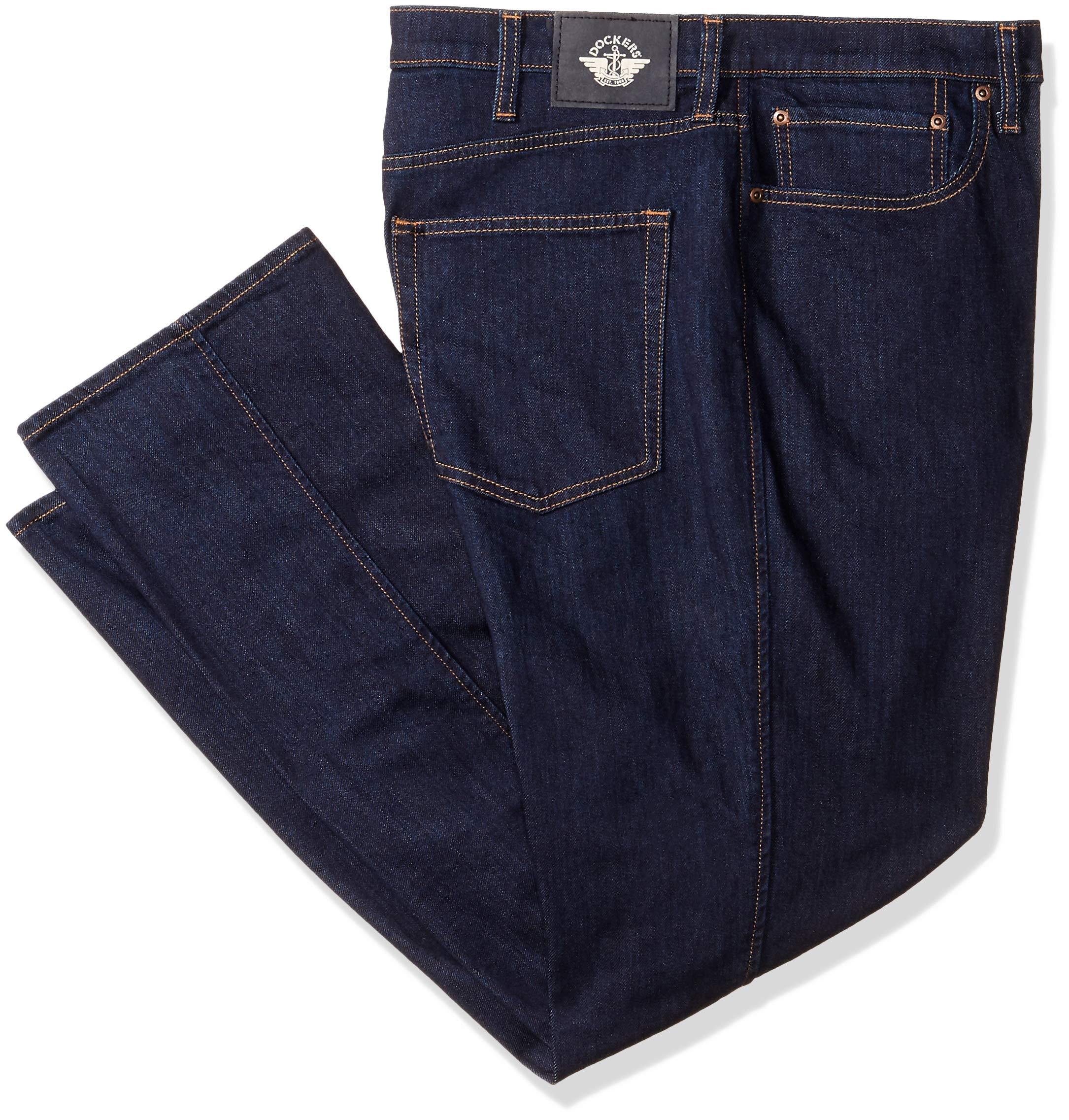 Dockers Straight Fit Jean Cut Denim Pants in Blue for Men - Lyst