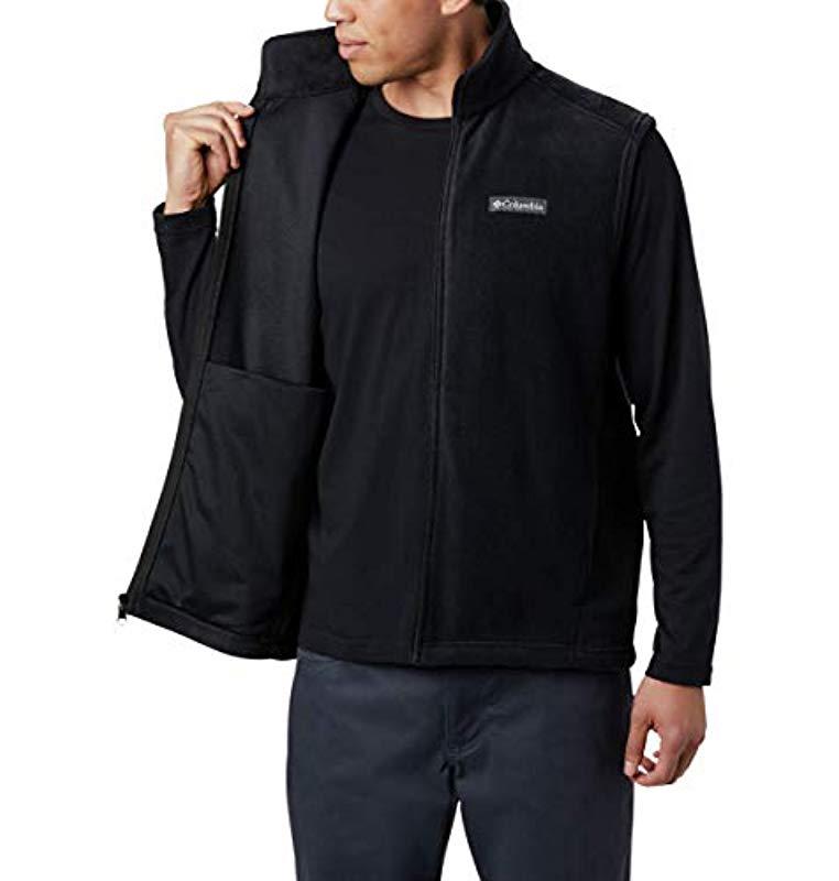 Columbia Fleece Vest in Black for Men Save 11 Lyst