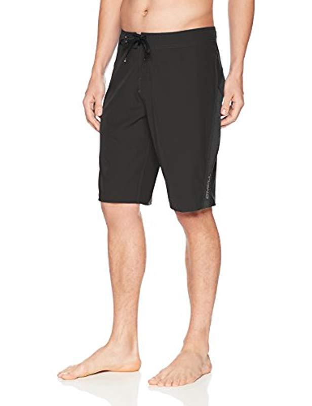 Download O'neill Sportswear Neoprene 21 Inch Outseam Superfreak Stretch Swim Boardshort in Black for Men ...