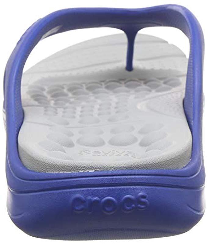 crocs reviva blue