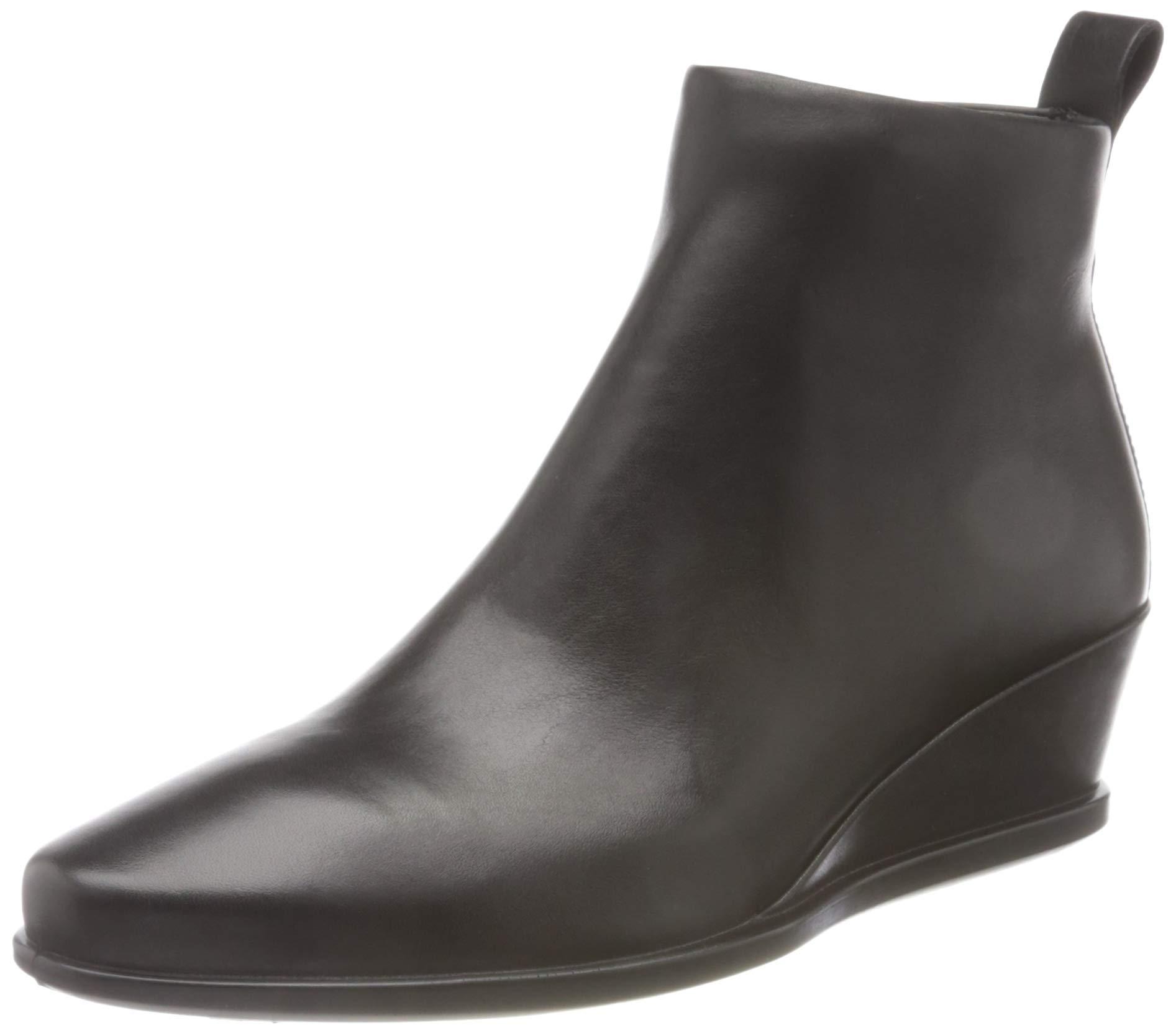Ecco Shape 45 Wedge Ankle Boot Black - Lyst