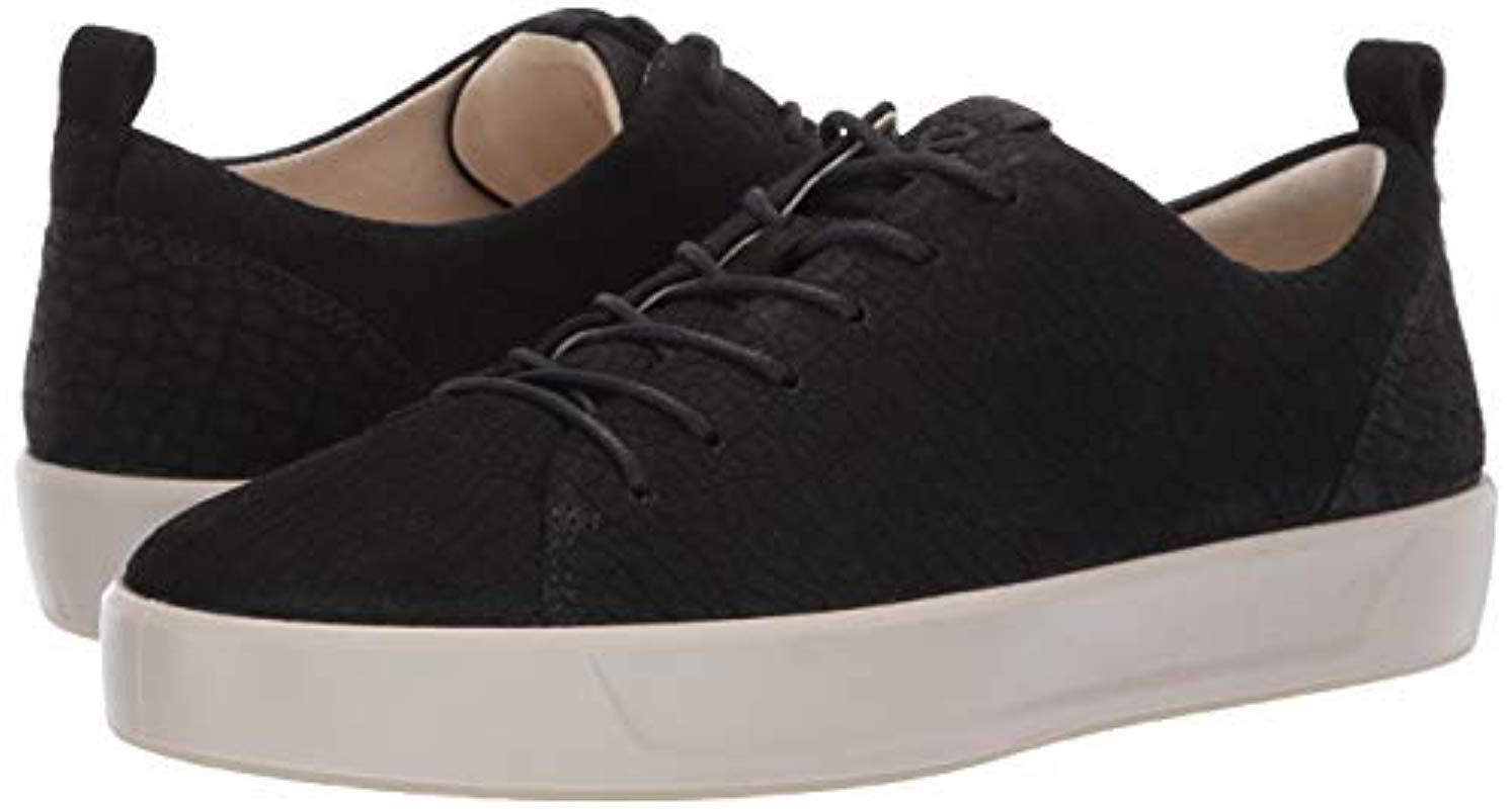 Ecco Leather Wo Trainers Black Soft 8 Ladies 440503/01001 - Lyst