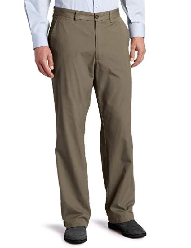 dockers classic fit flat front