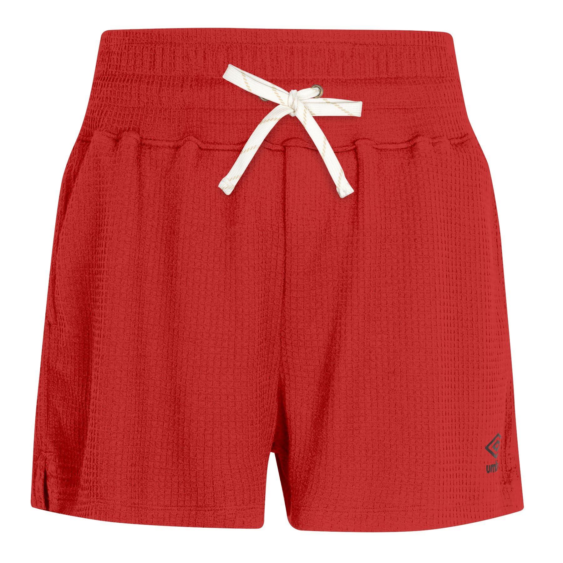 UMBRO■Women Waffle Part 3 Shorts ■送料込 Umbro Women's Loose Knit Waffle Short, Black Beauty at