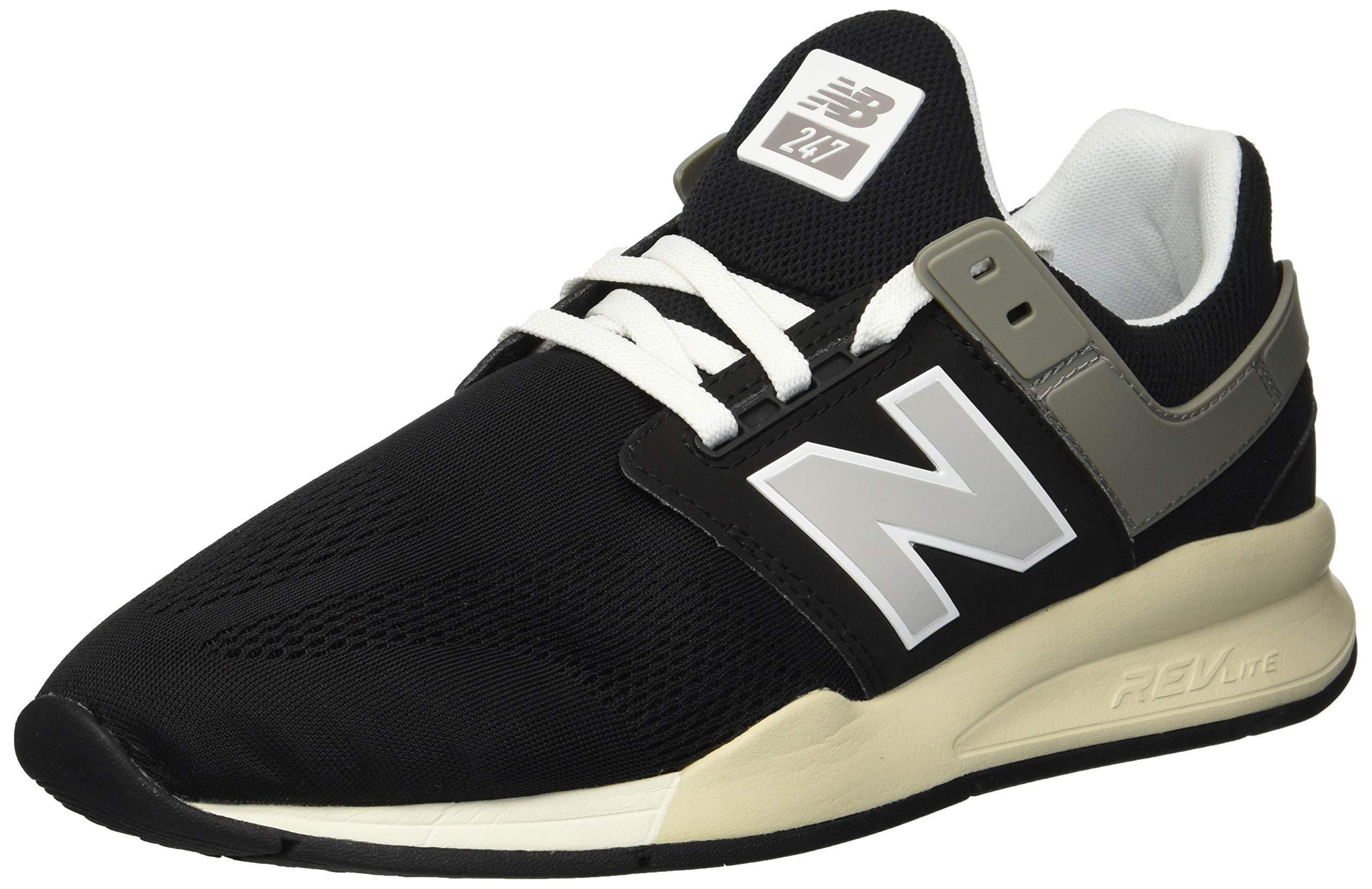 New Balance Synthetic 247 V2 Sneaker in Black/White (Black) for ...