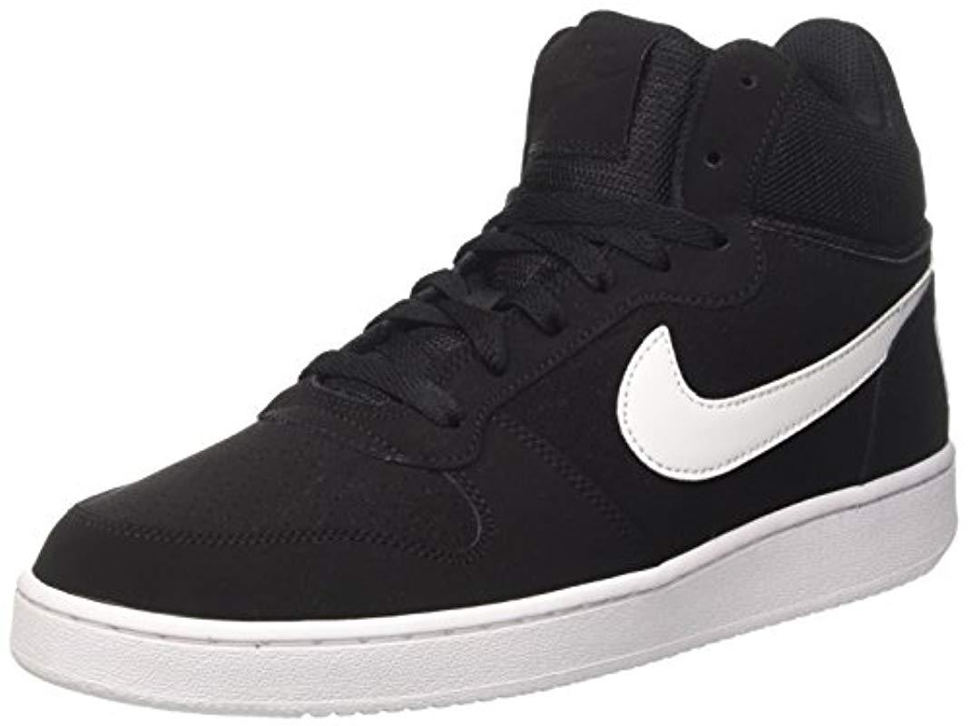 nike court borough high black