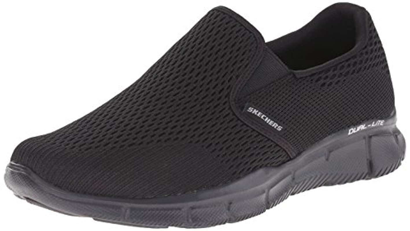 Skechers Equalizer-double Play Moccasins in Black for Men - Save 45% | Lyst
