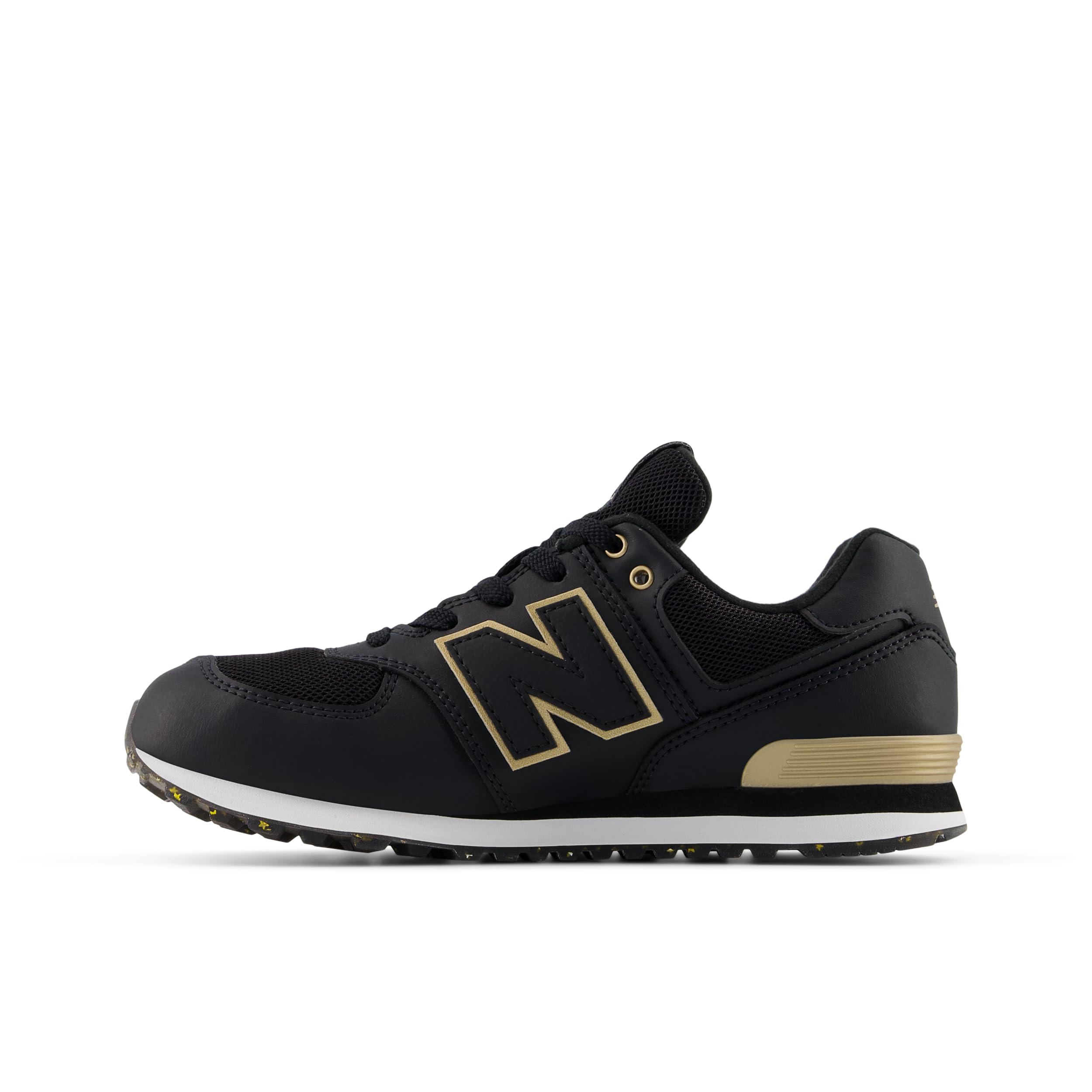 New Balance 574 V1 Lace-up Sneaker in Black Lyst